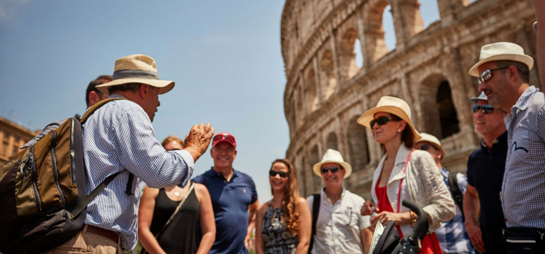 tour guide in rome italy