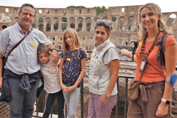 colosseum tour with kids