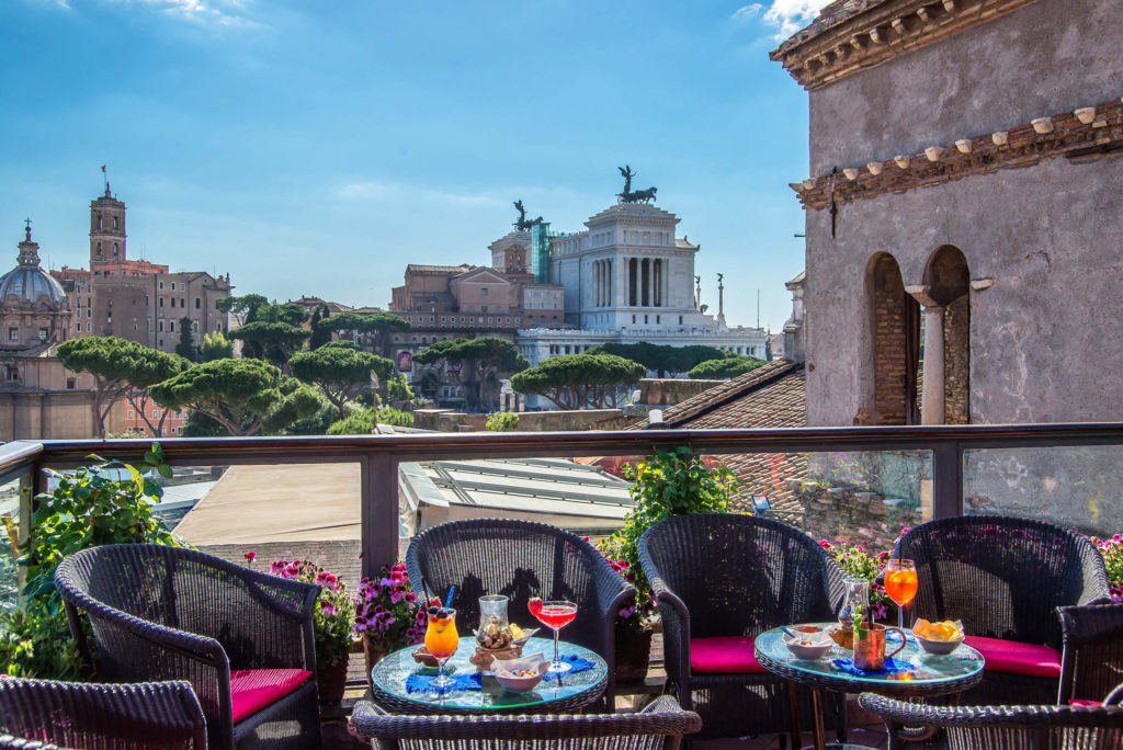 rooftop bar rome