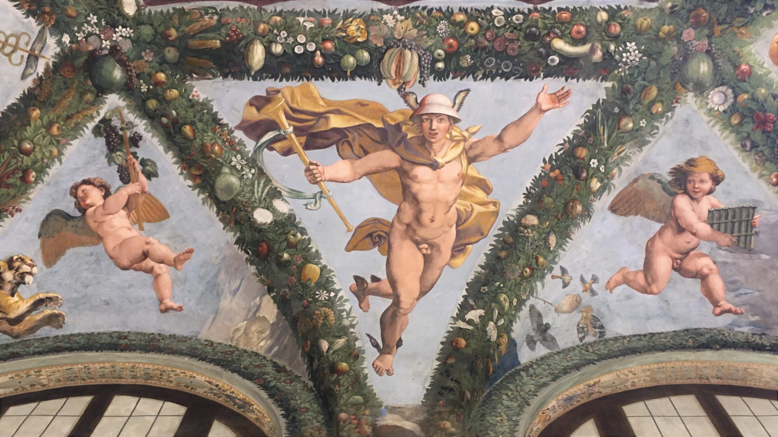 Raphael Frescoes At Villa Farnesina