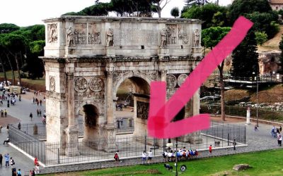 Arch of Constantine - meeting point